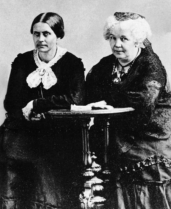 Elizabeth Cady Stanton and Susan B. Anthony