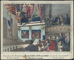 Lincoln's assassination in Ford's Theatre