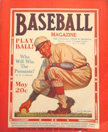 Cover of Baseball Magazine