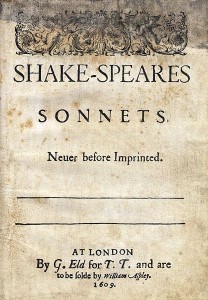 Sonnets1609titlepage