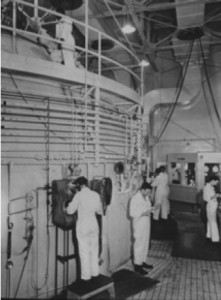U.S. biological warfare researchers at work at Fort Detrick, Maryland, c. 1968
