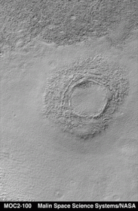 Aleksey Tolstoy Crater on Mars