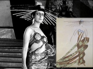 Costume for film Aelita: Queen of Mars (1924)
