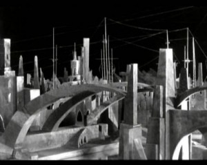 Martian City from film Aelita Queen of Mars (1924)