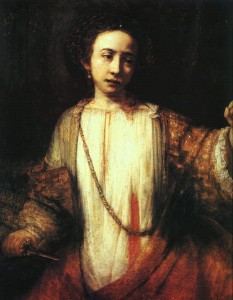 Rembrandt's Lucretia.