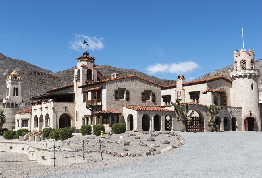 Death Valley Ranch, more commonly known as Scotty’s Castle.