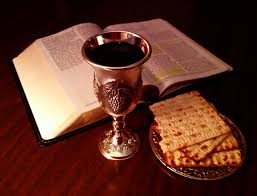 Unleaved bread used for communion