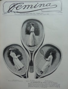 Femina 1902 aout Tennis