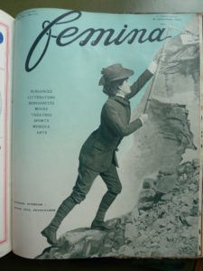 Femina 1908 Couverture - Rock Climbing