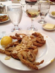 Soft shell crab at Antoine's