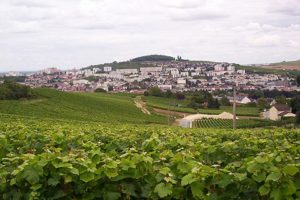 The town of Ay, outside of Épernay