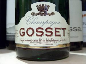 Champagne Gosset in Ay, the oldest champagne house in France